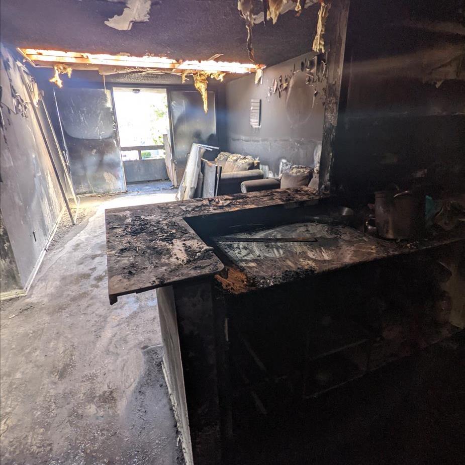 Apartment Kitchen Fire